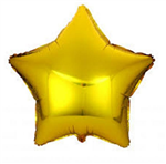 Globo estrella dorado 45cm